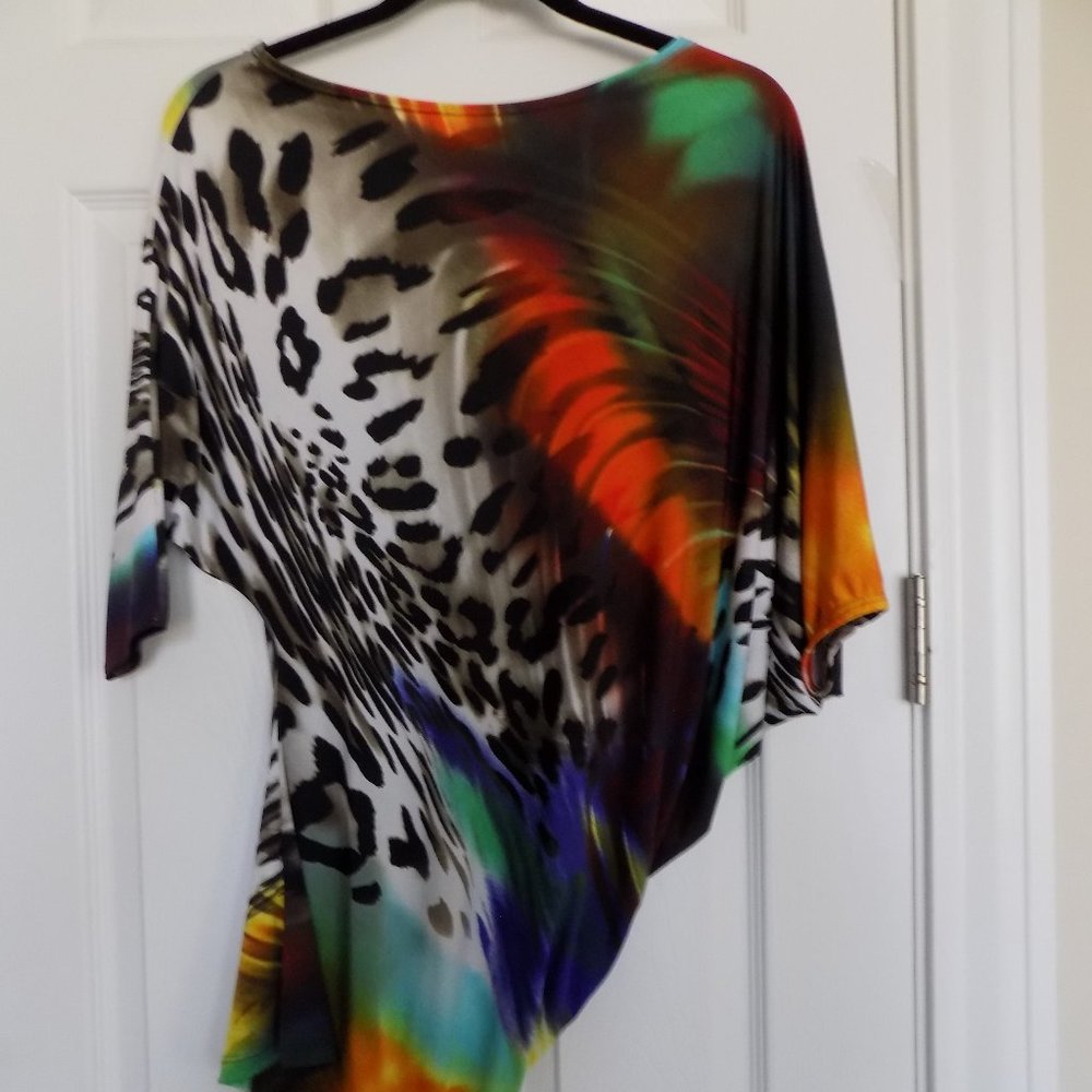 animal print tunic / dress.